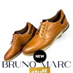 Bruno Marc Men's Brown Oxford Shoes